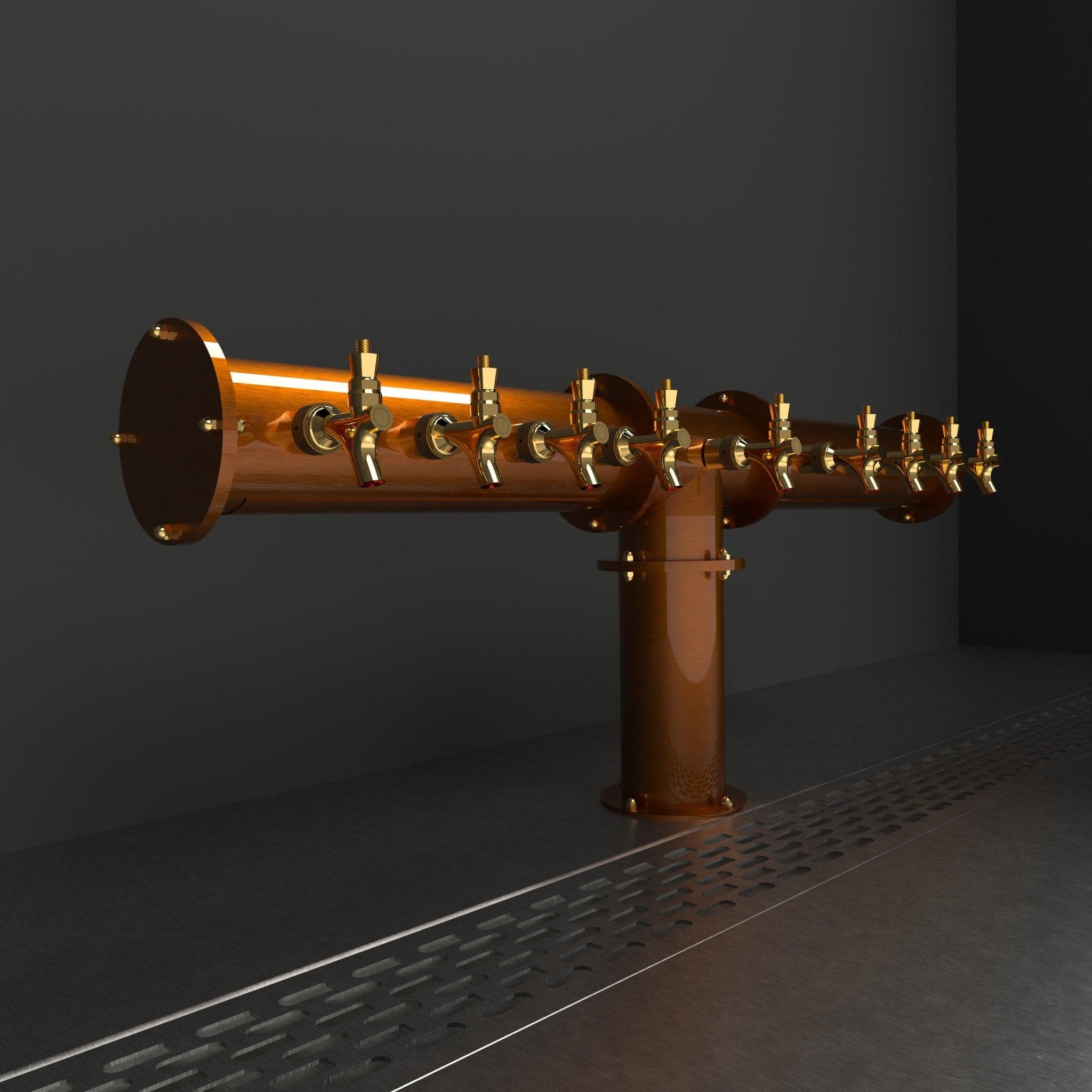 Arcadia Tee 4in | Candy Copper