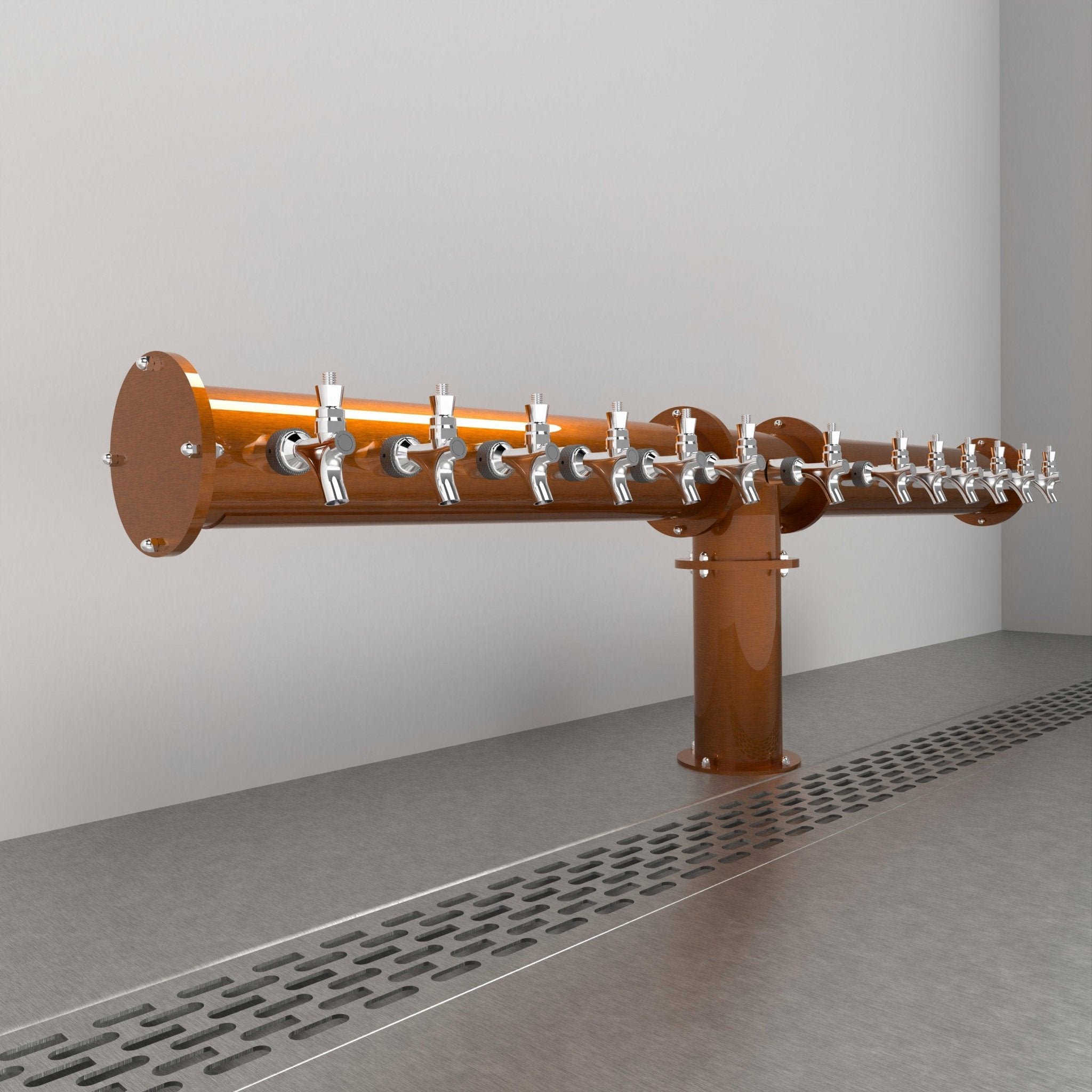 Arcadia Tee 4in | Candy Copper