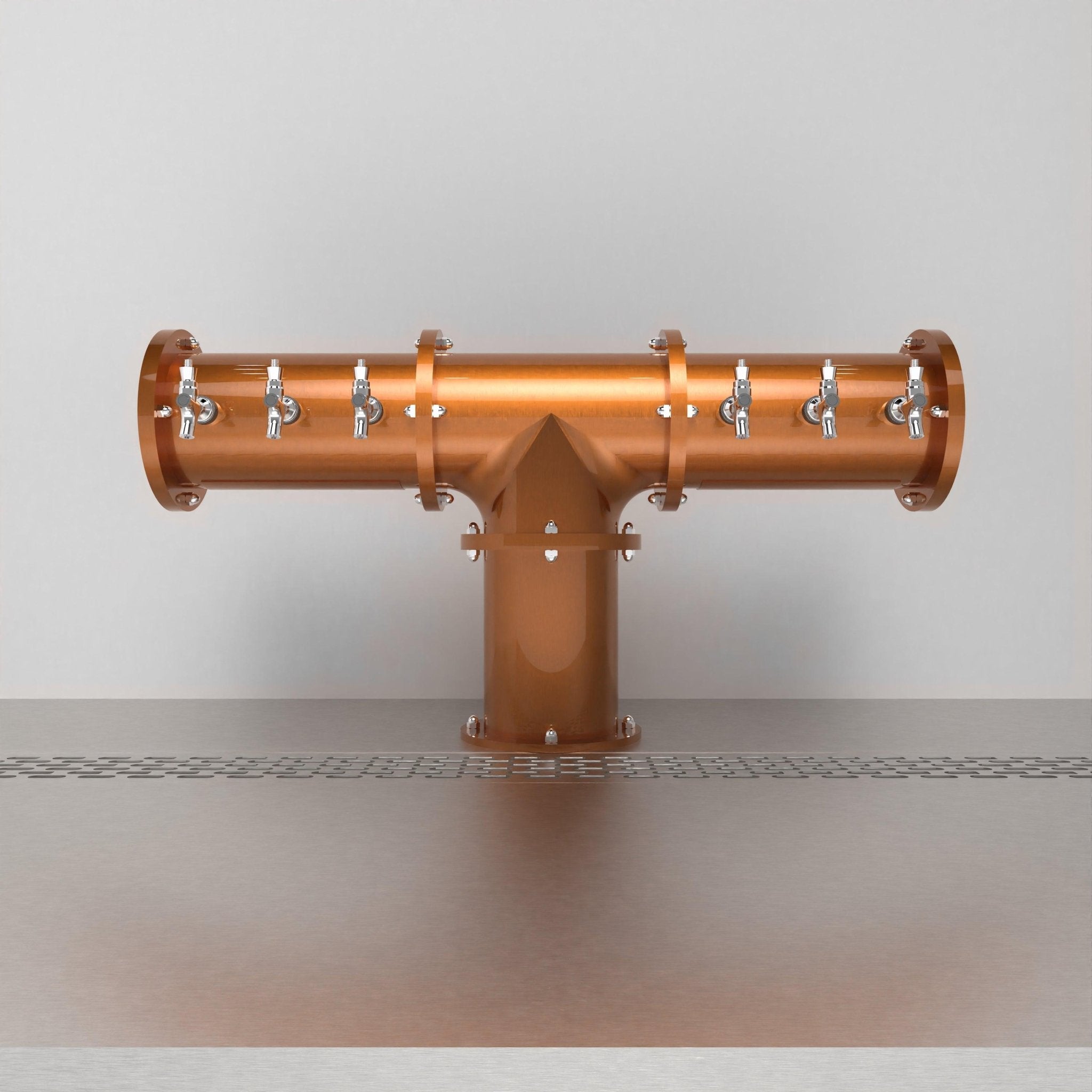 Arcadia Tee 6in  | Candy Copper