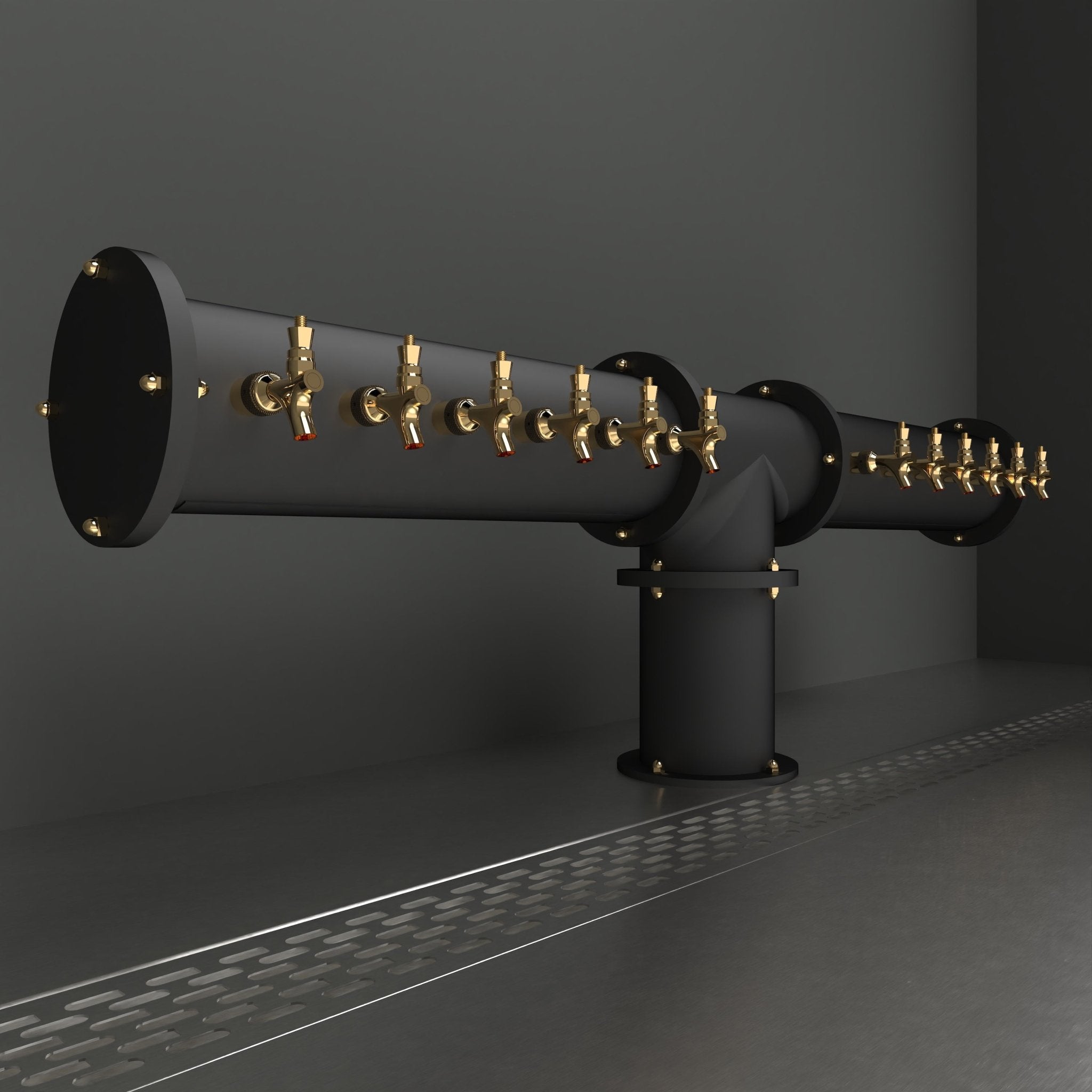 Arcadia Tee 6in  | Matte Black