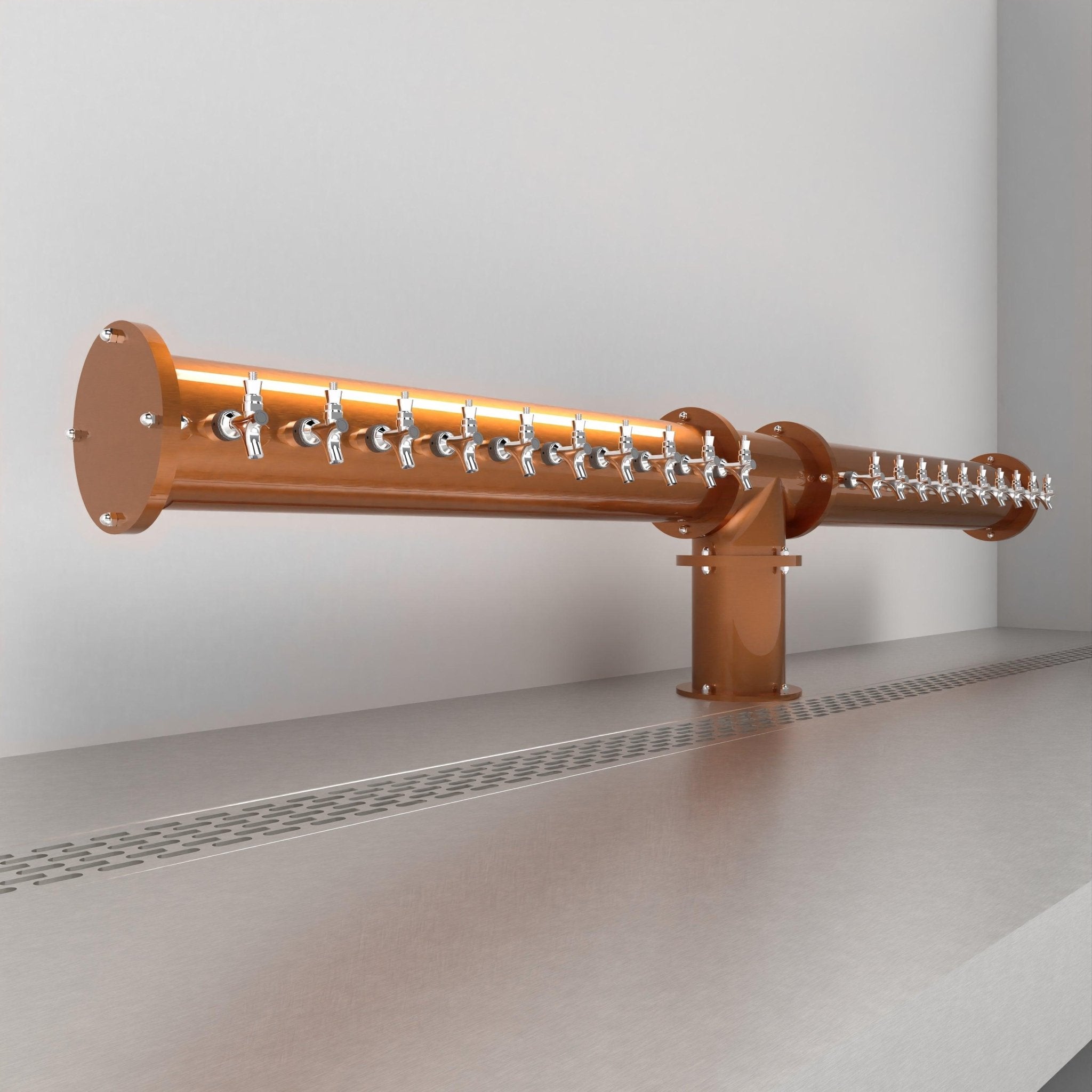 Arcadia Tee 6in  | Candy Copper