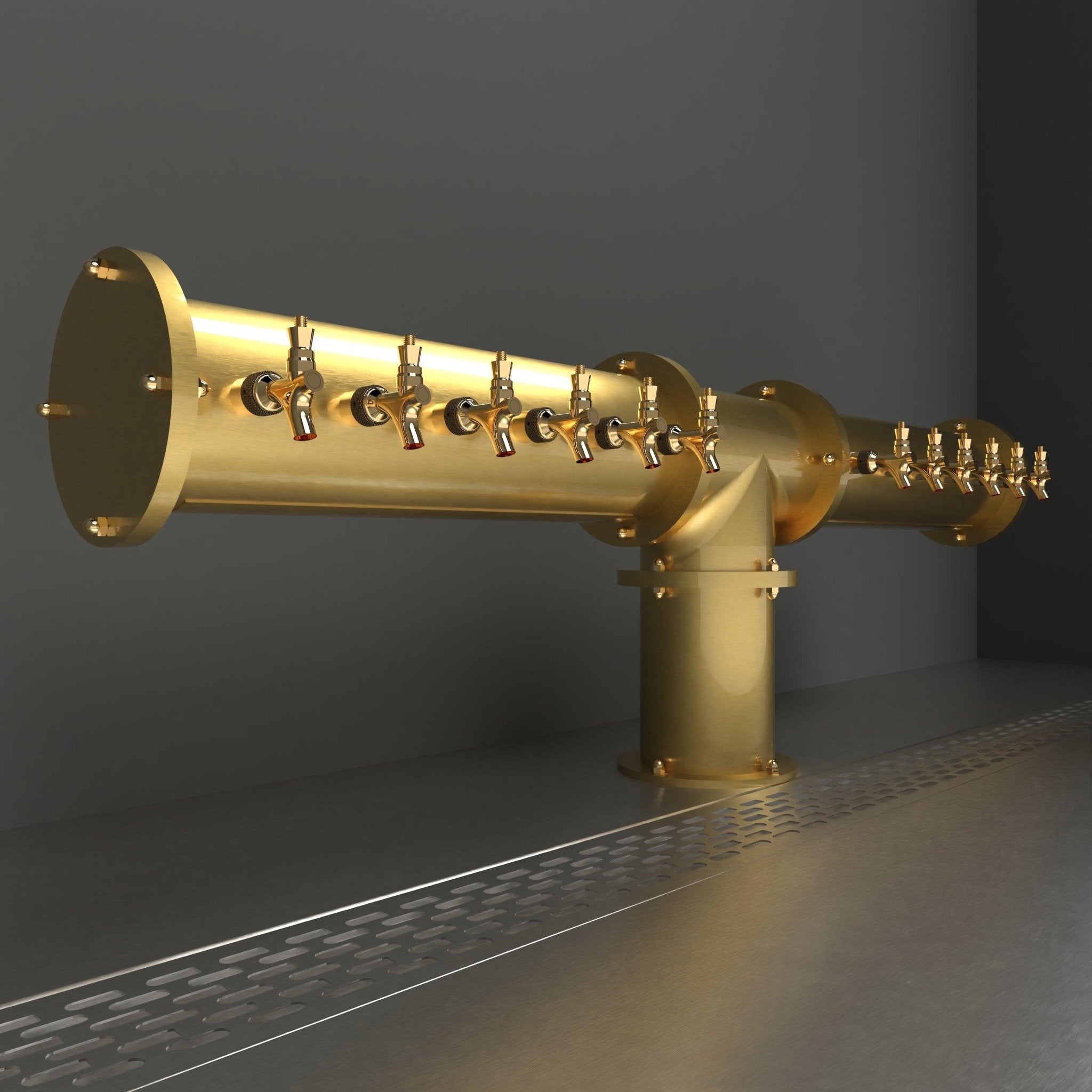 Arcadia Tee 6in  | Gold