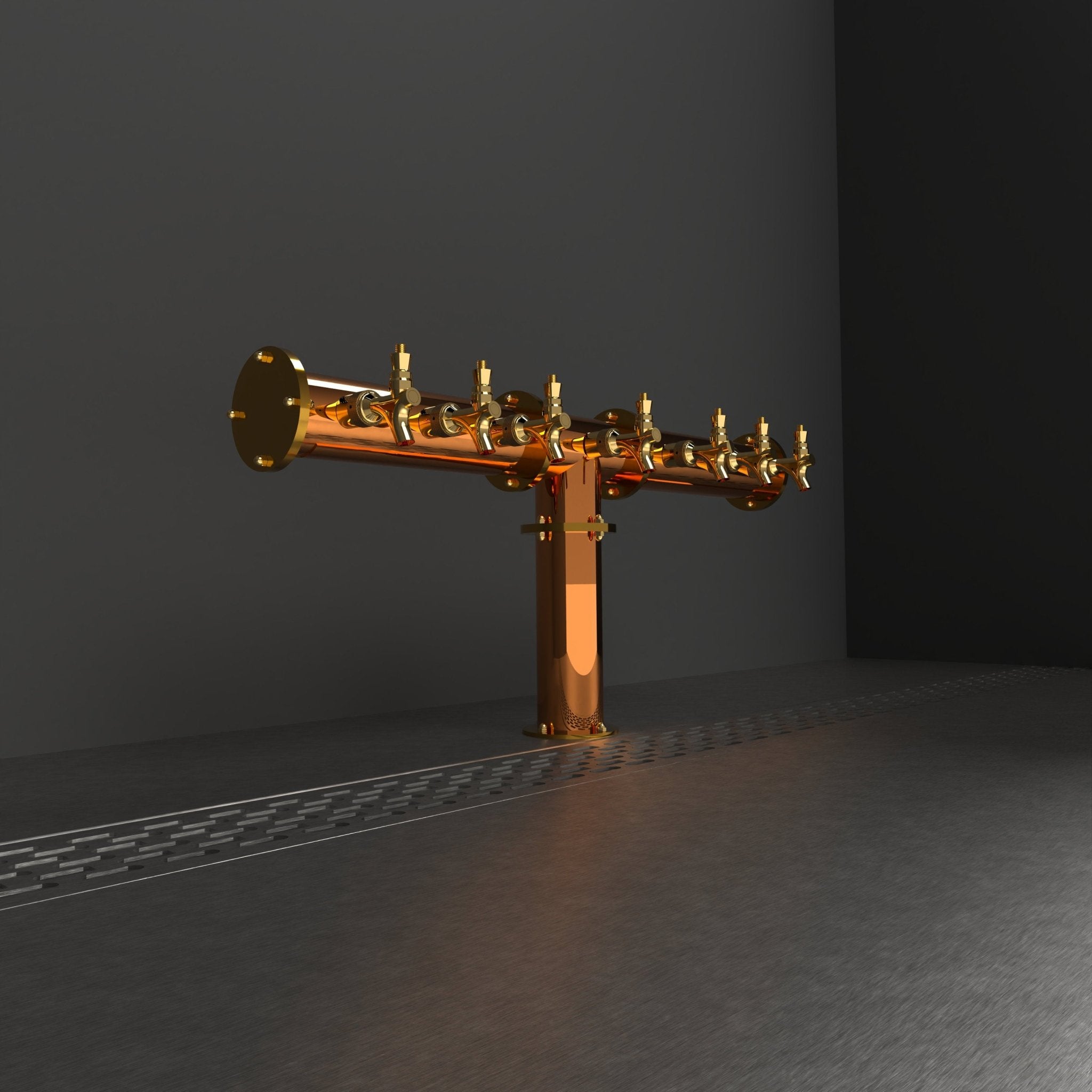 Arcadia Tee Copper 3in | Polished