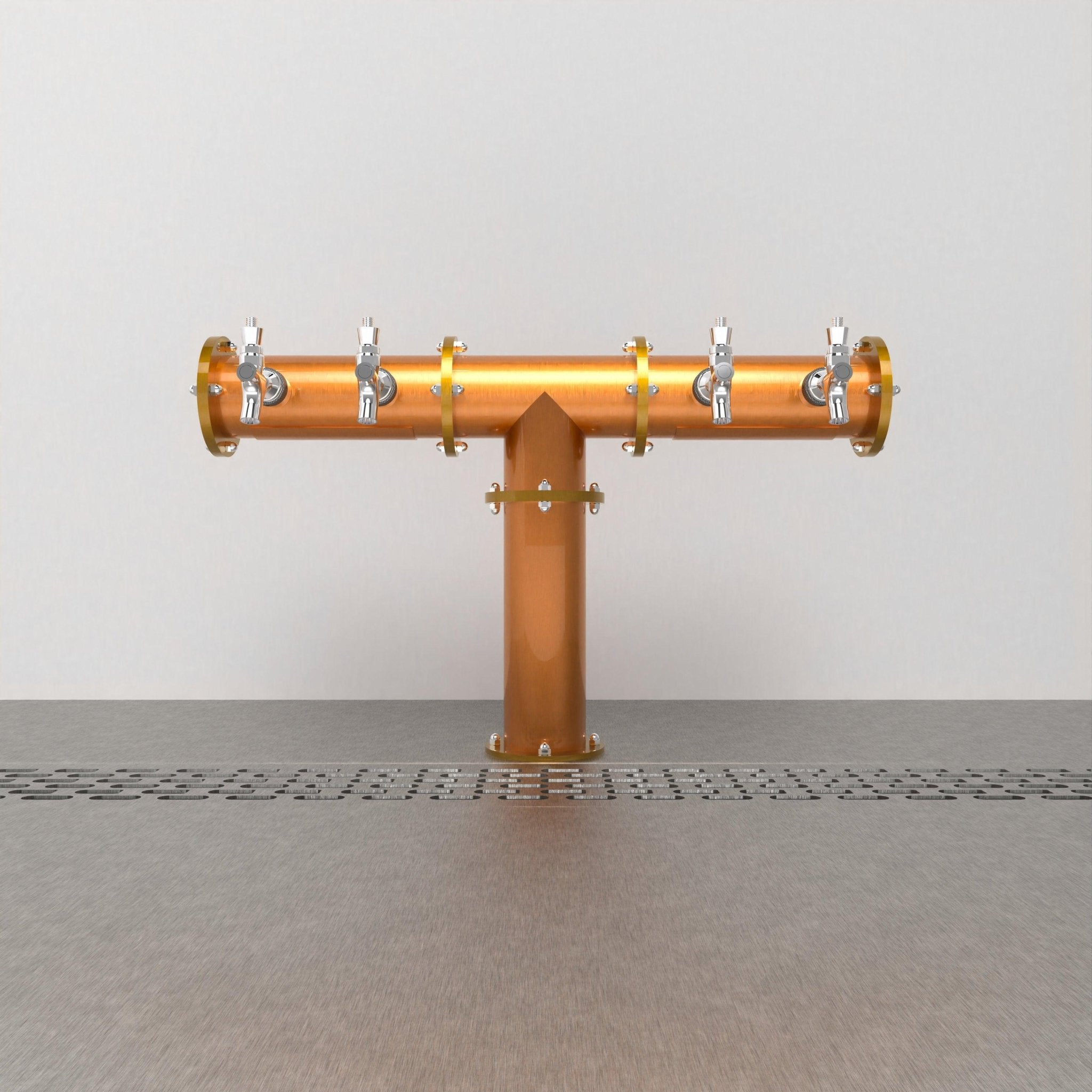 Arcadia Tee Copper 3in | Brushed