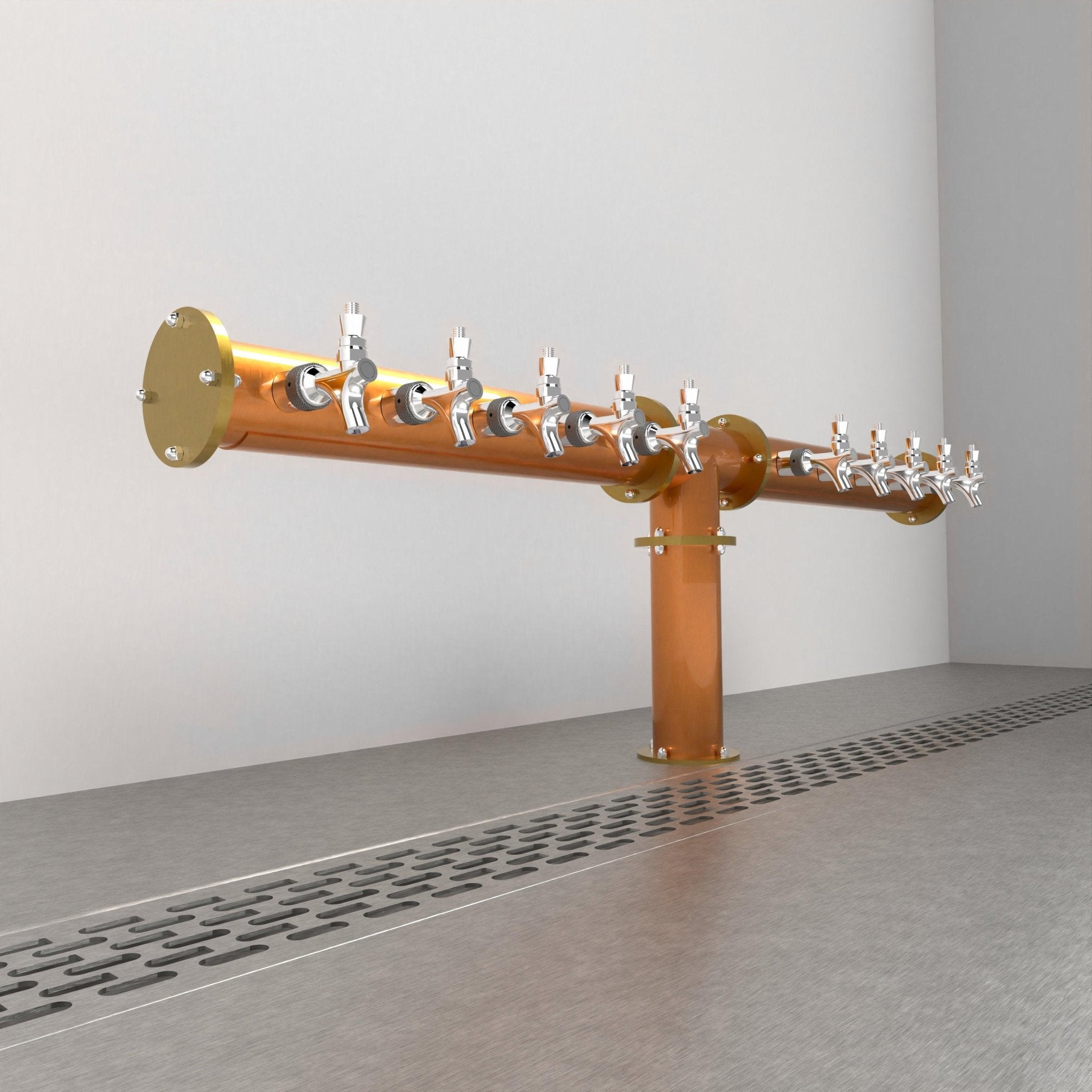 Arcadia Tee Copper 3in | Brushed