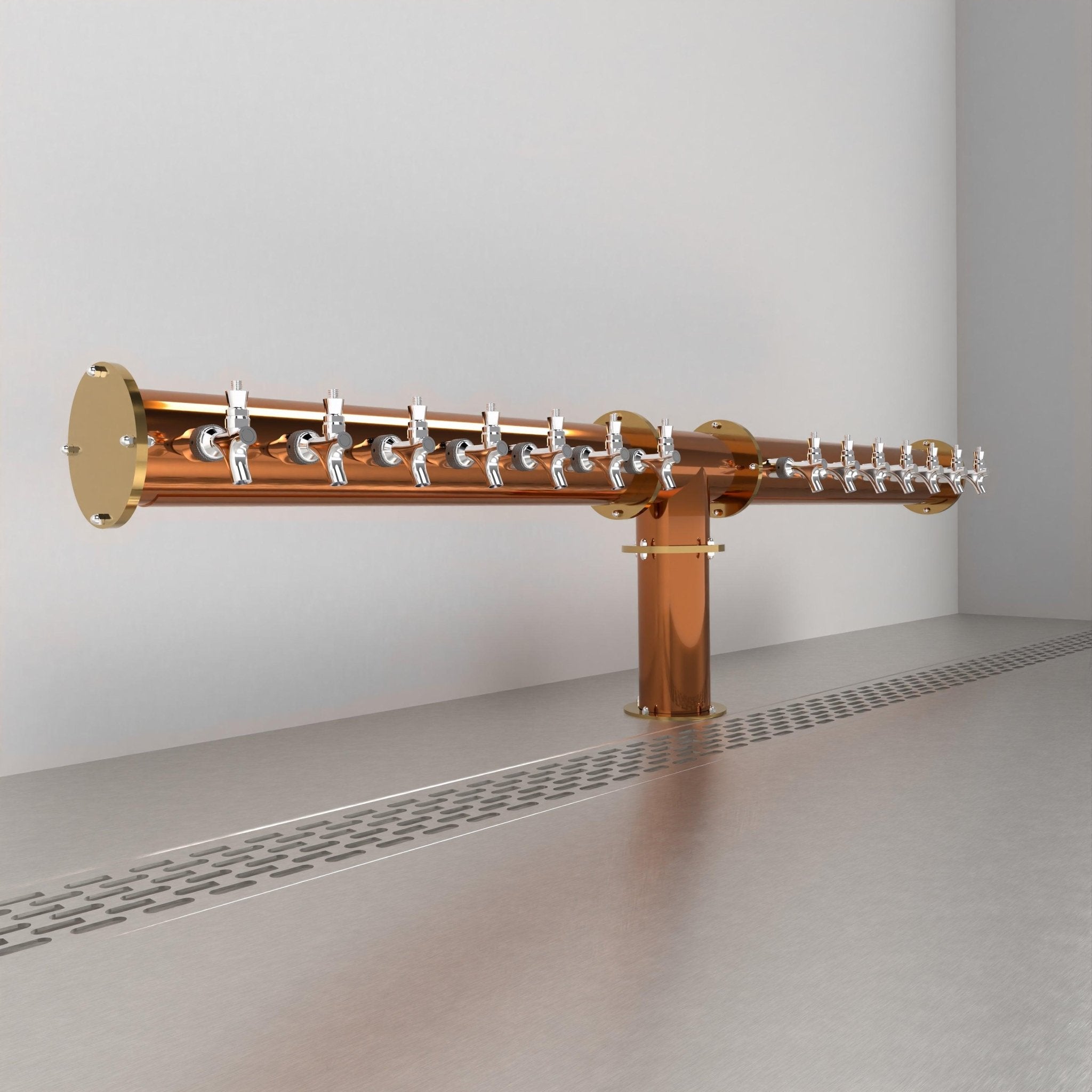 Arcadia Tee Copper 4in | Polished