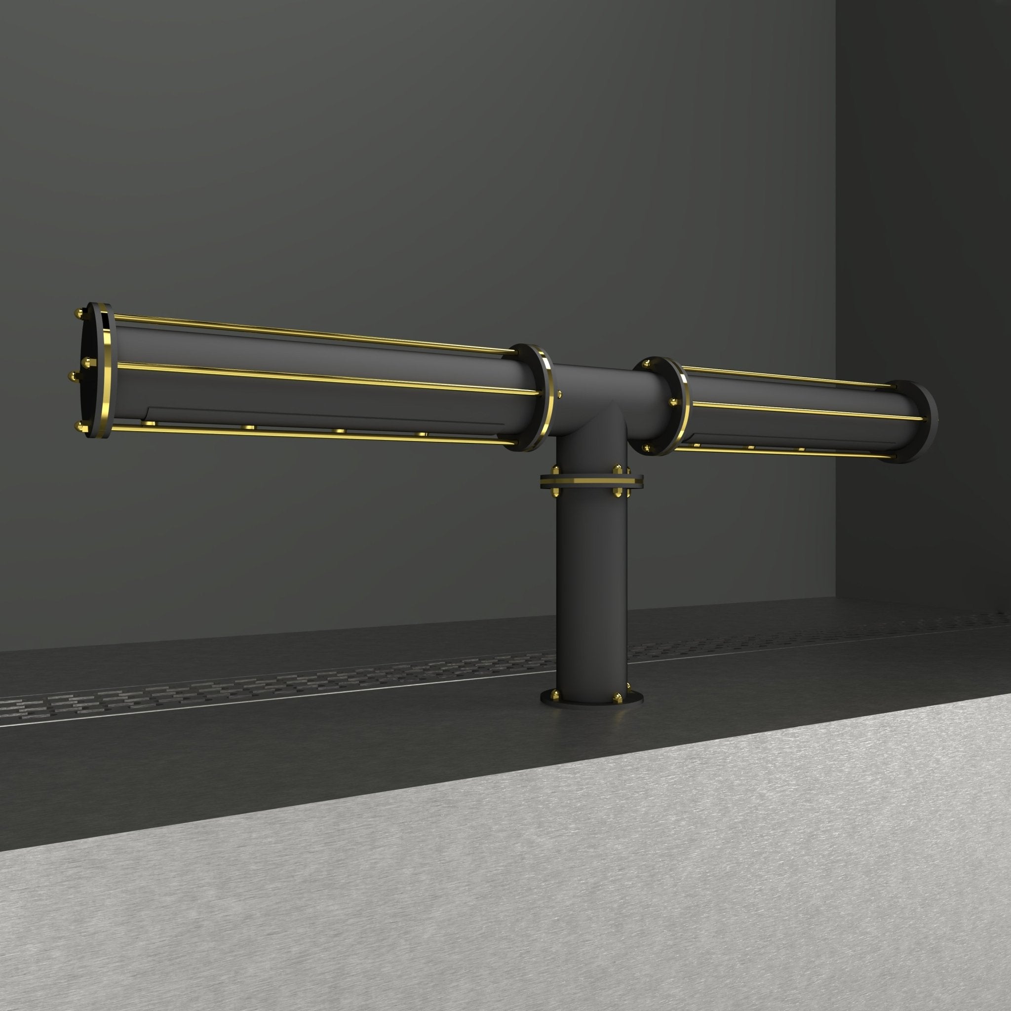 Axios Tee 3in | Matte Black