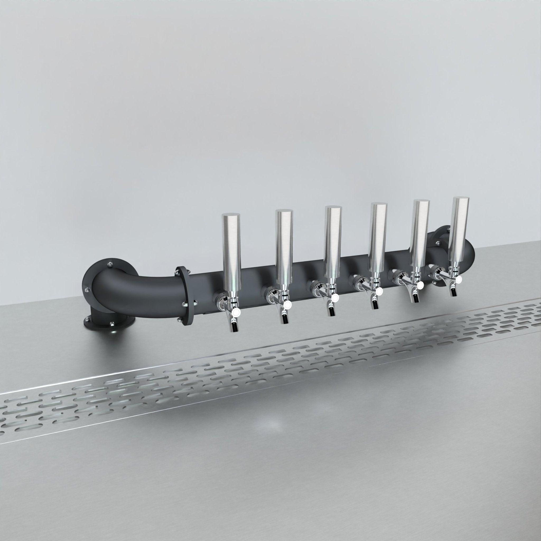 Aluminium beer tap handle | Short