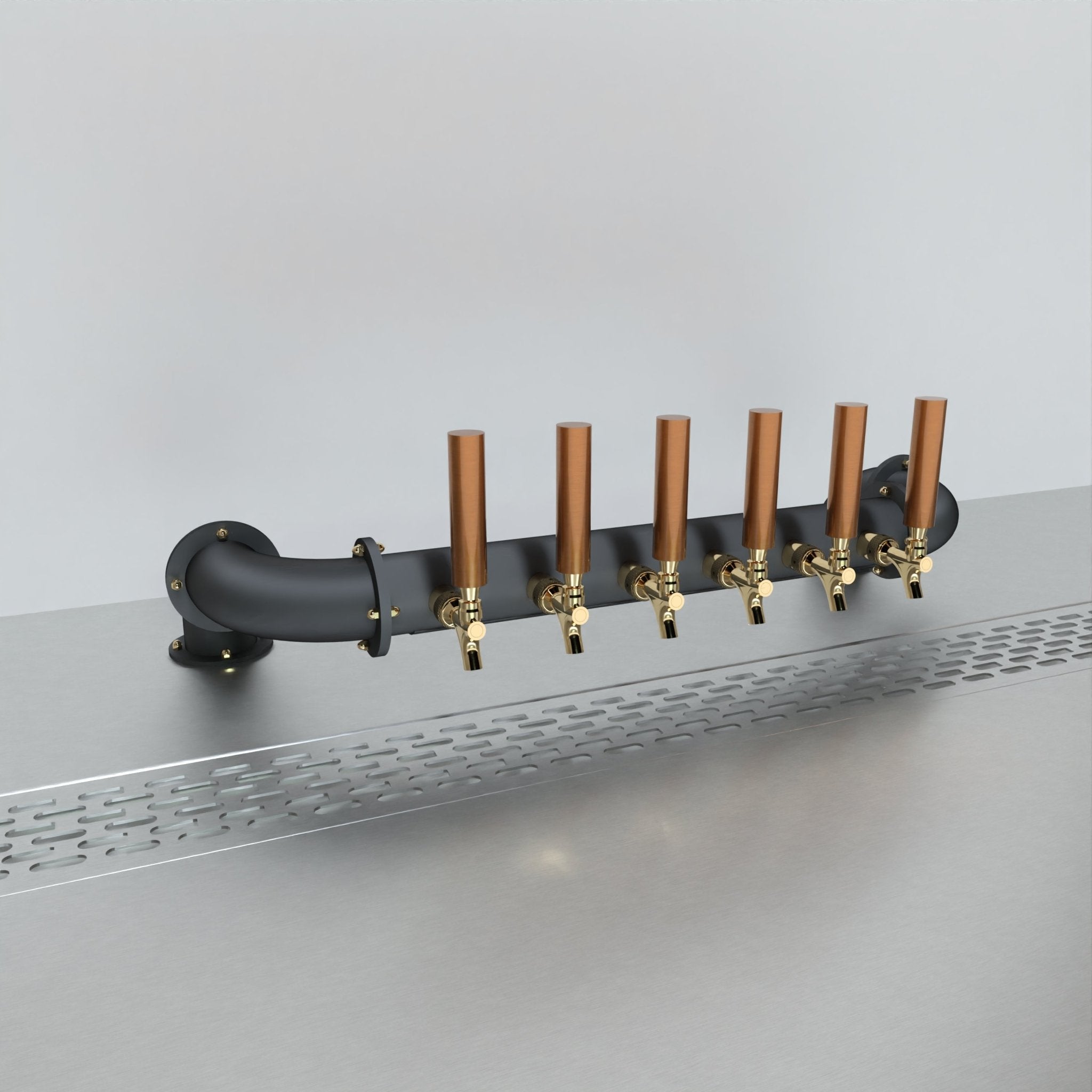 Aluminium beer tap handle | Short