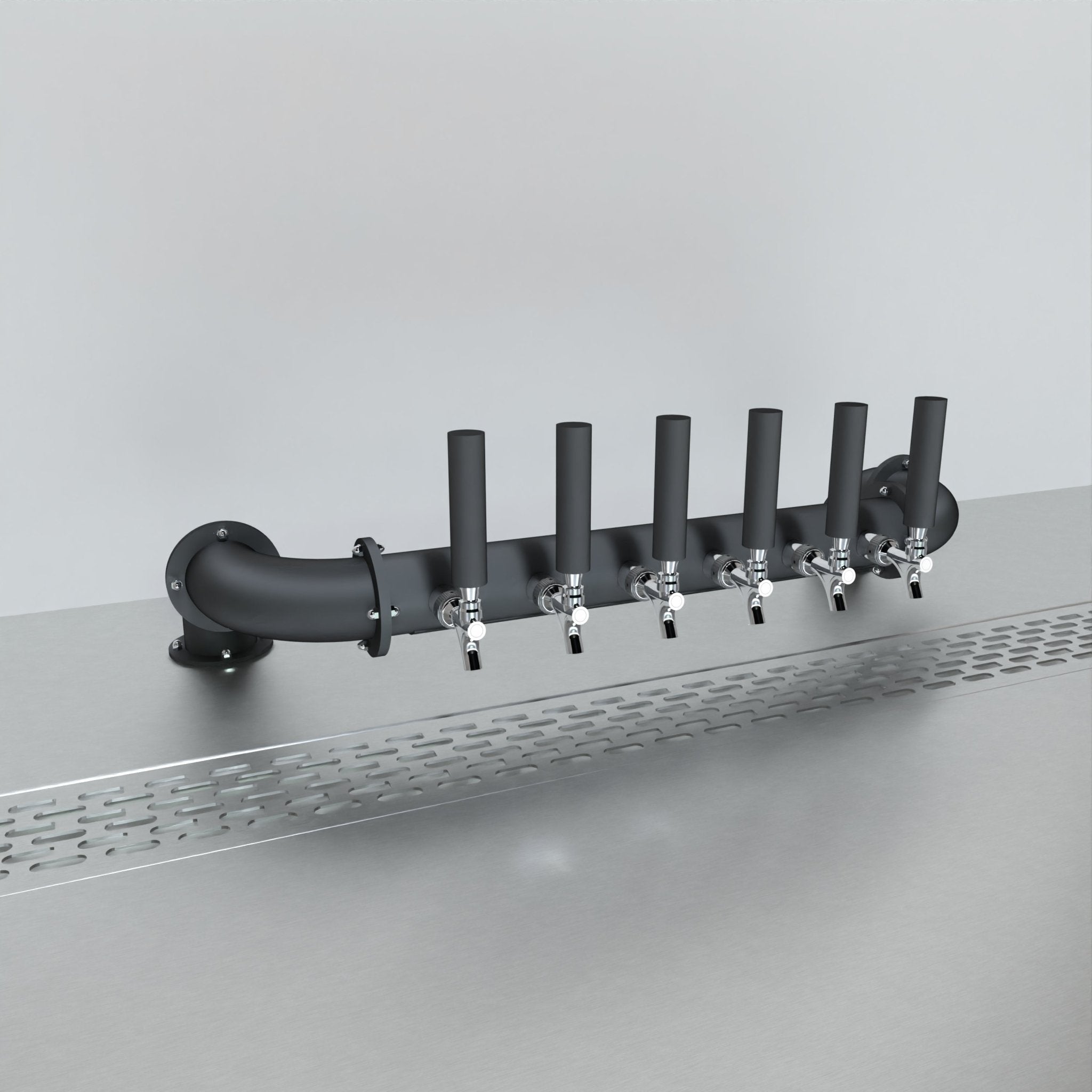 Aluminium beer tap handle | Short