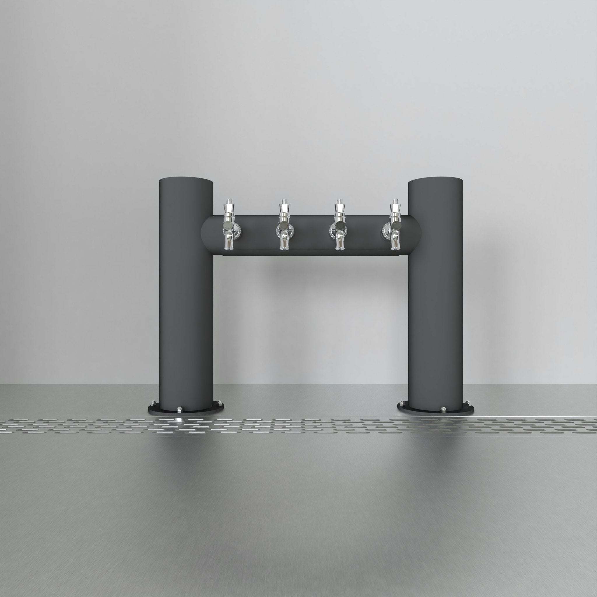 Capitale Bridge 4in | Matte Black