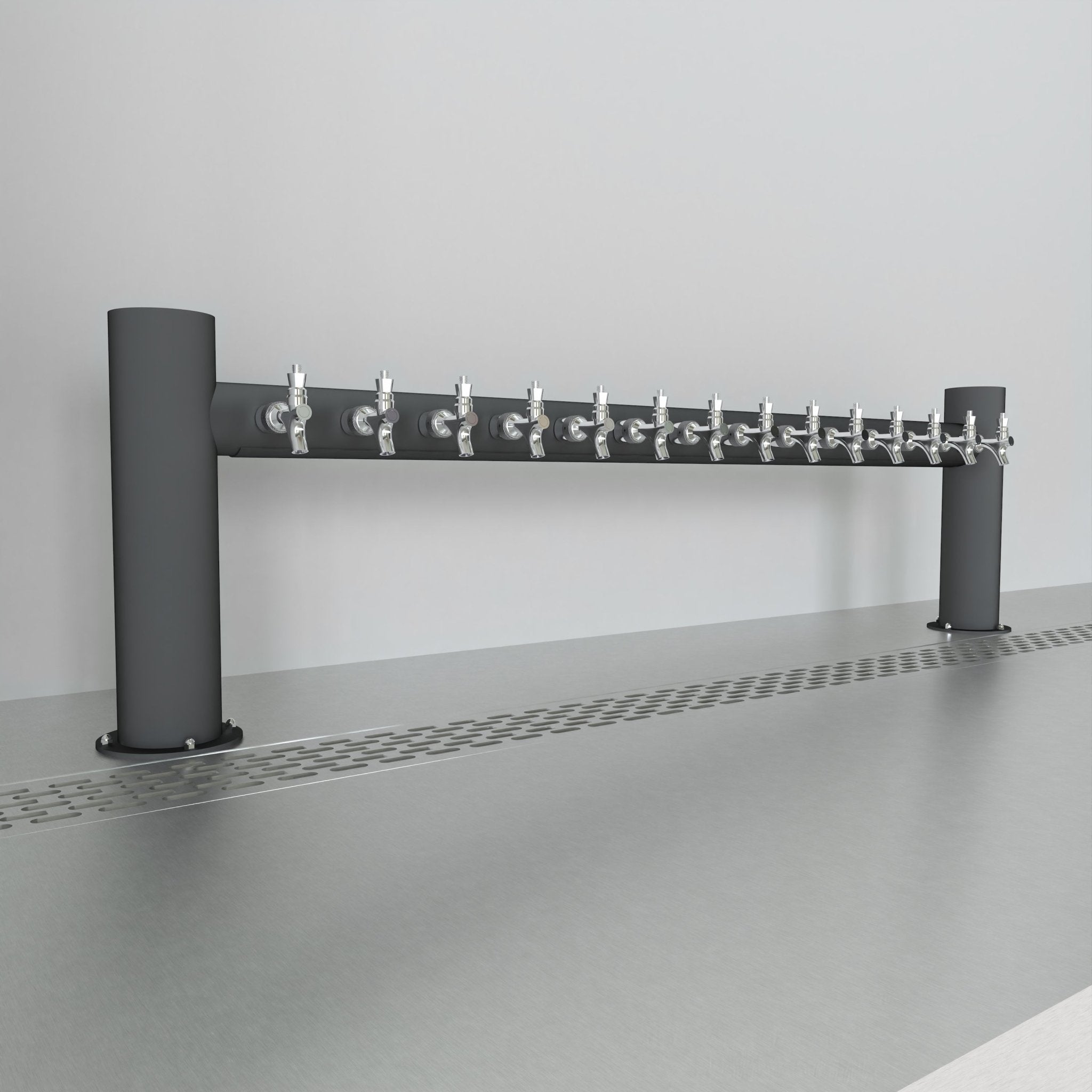 Capitale Bridge 4in | Matte Black