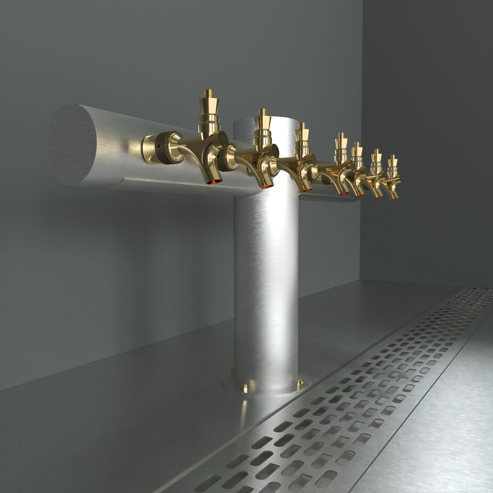 Capitale Tee 4in | Brushed