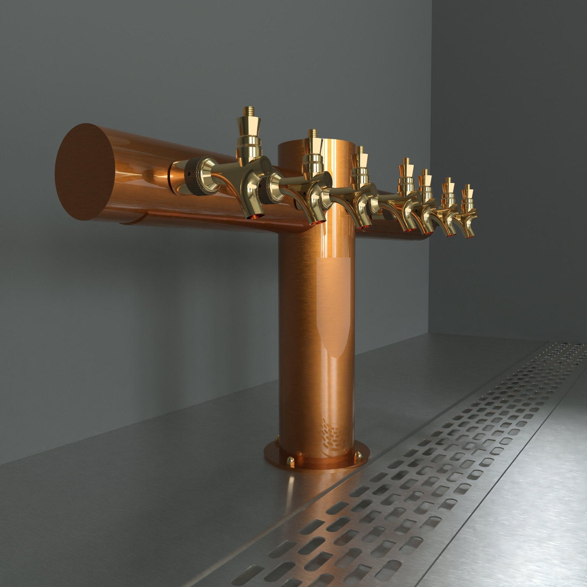 Capitale Tee 4in | Candy Copper