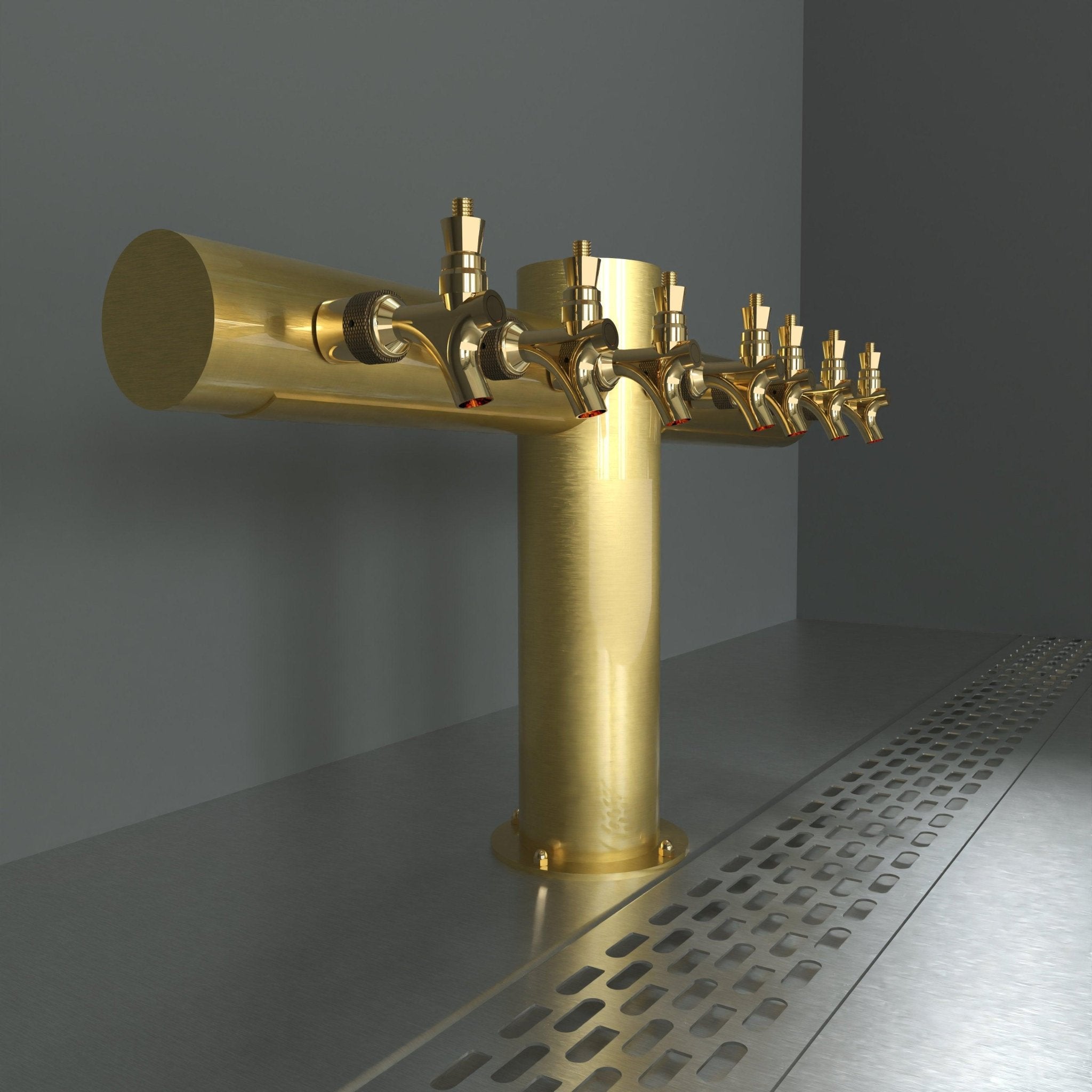 Capitale Tee 4in | Gold