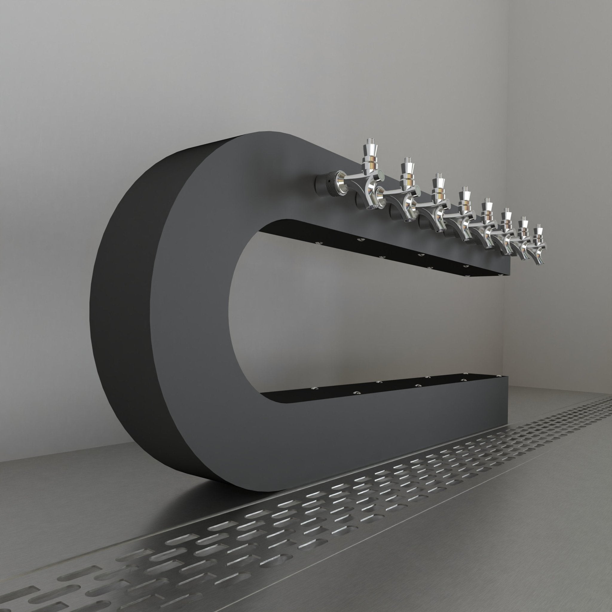 Cee Beer Tower | Matte Black