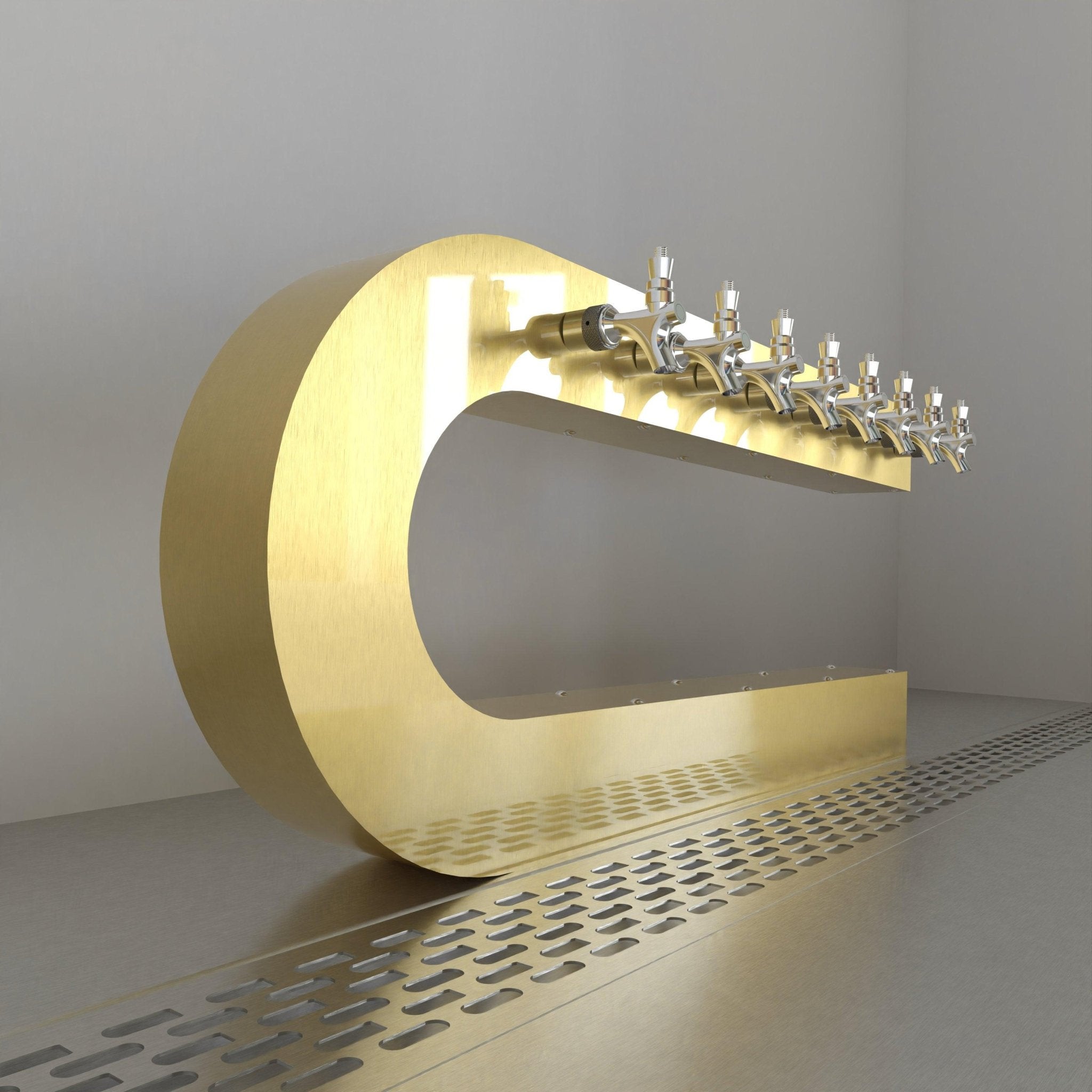 Cee Beer Tower | Gold