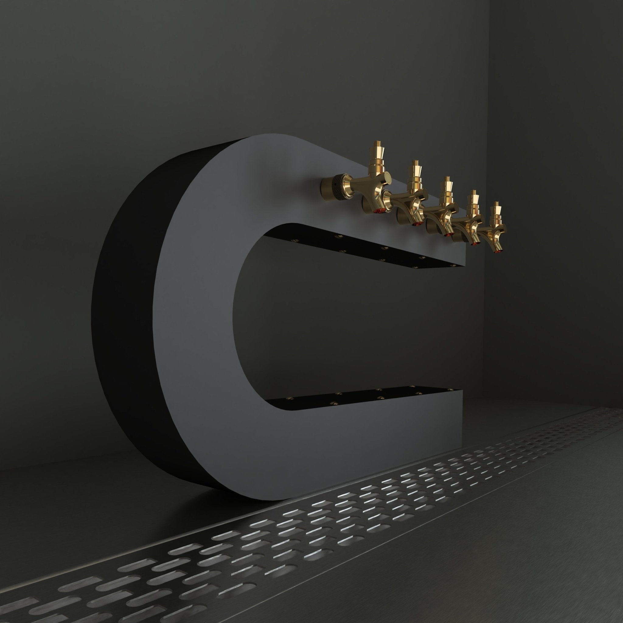 Cee Beer Tower | Matte Black