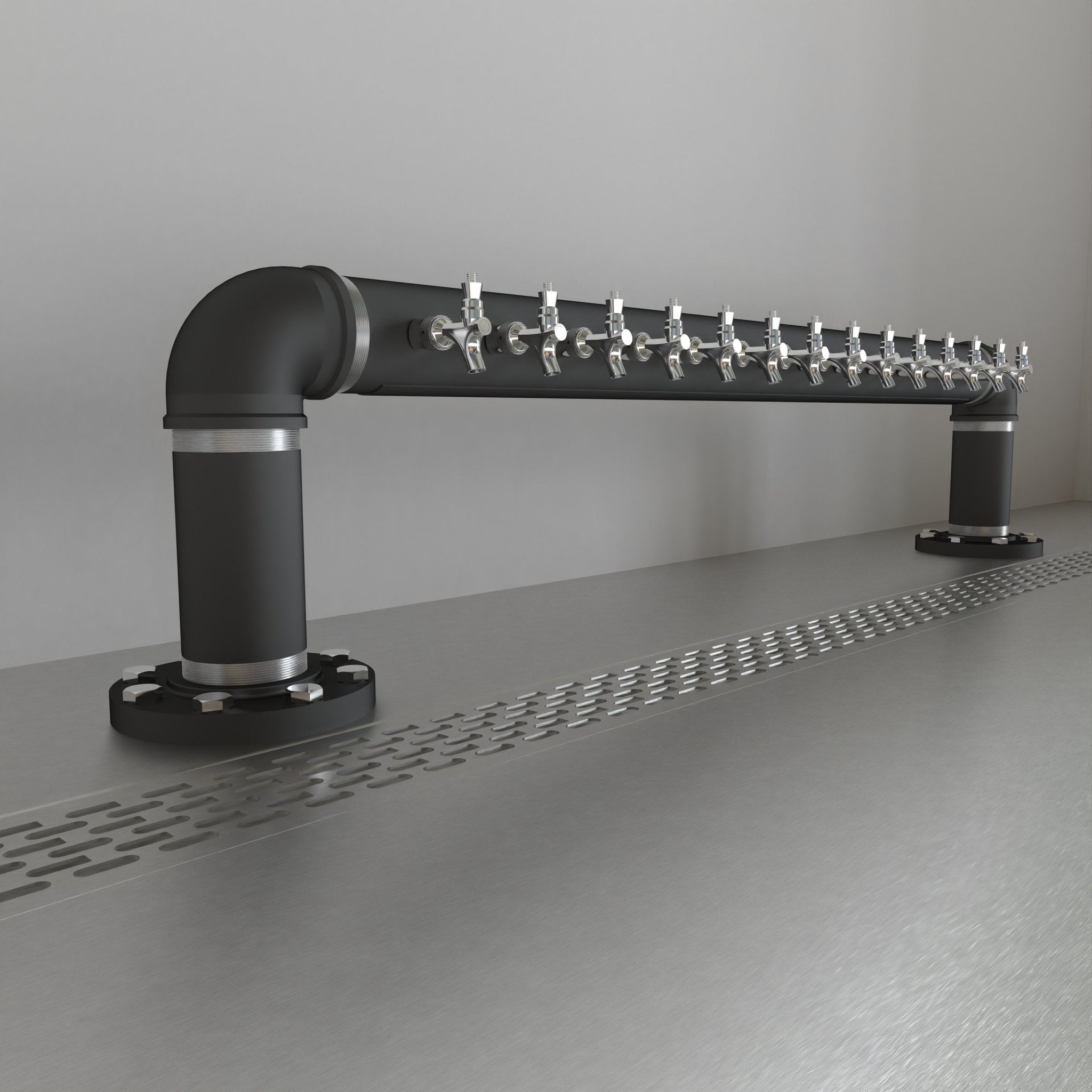 Rough Bridge 4in | Matte Black