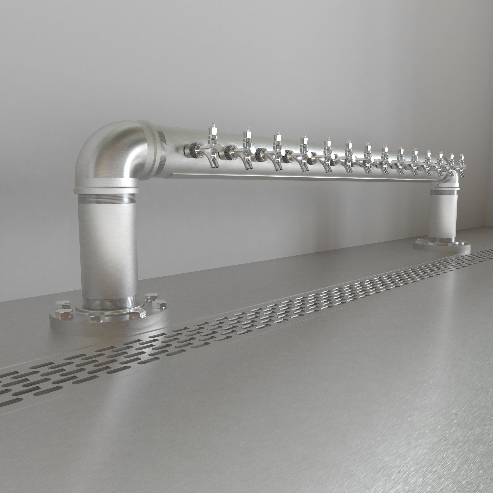 Rough Bridge 4in | Brushed