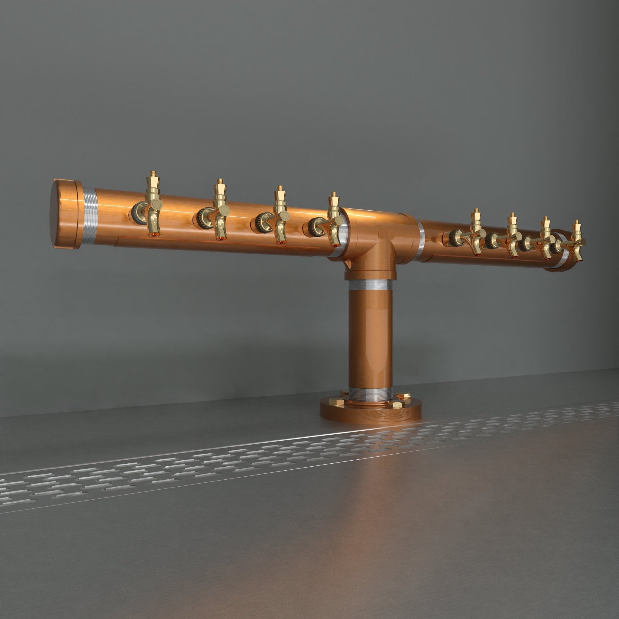 Rough Tee 3in | Candy Copper