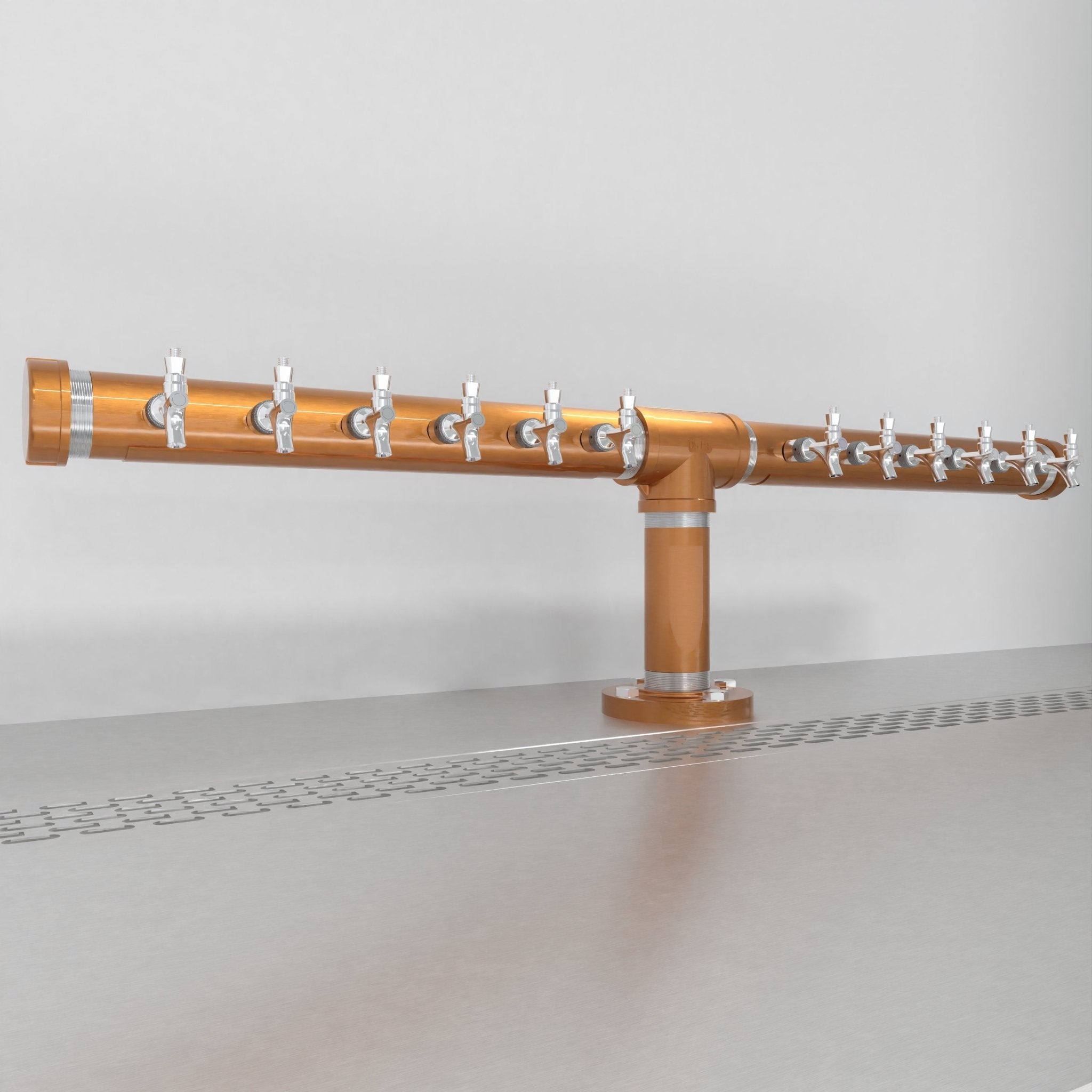 Rough Tee 3in | Candy Copper