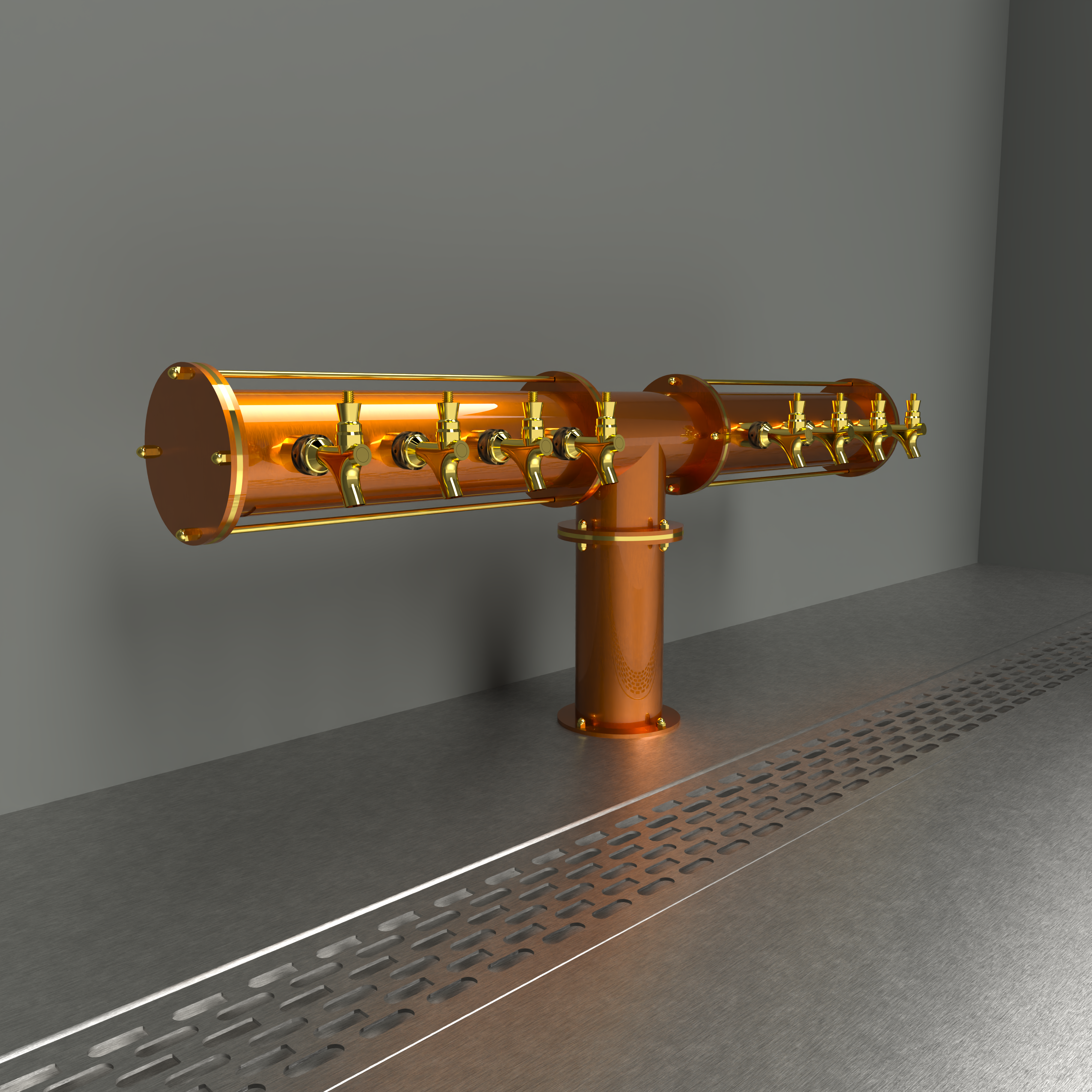 Axios Tee 4in | Candy Copper