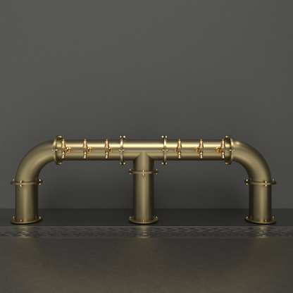 Arcadia M Bridge 4in | Gold