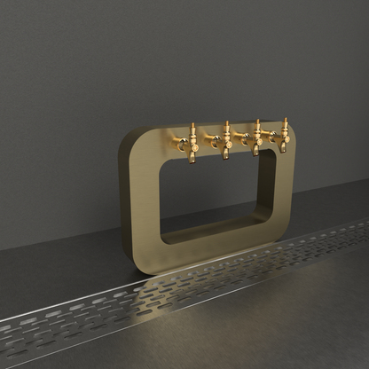Eclipse Oblong | Gold
