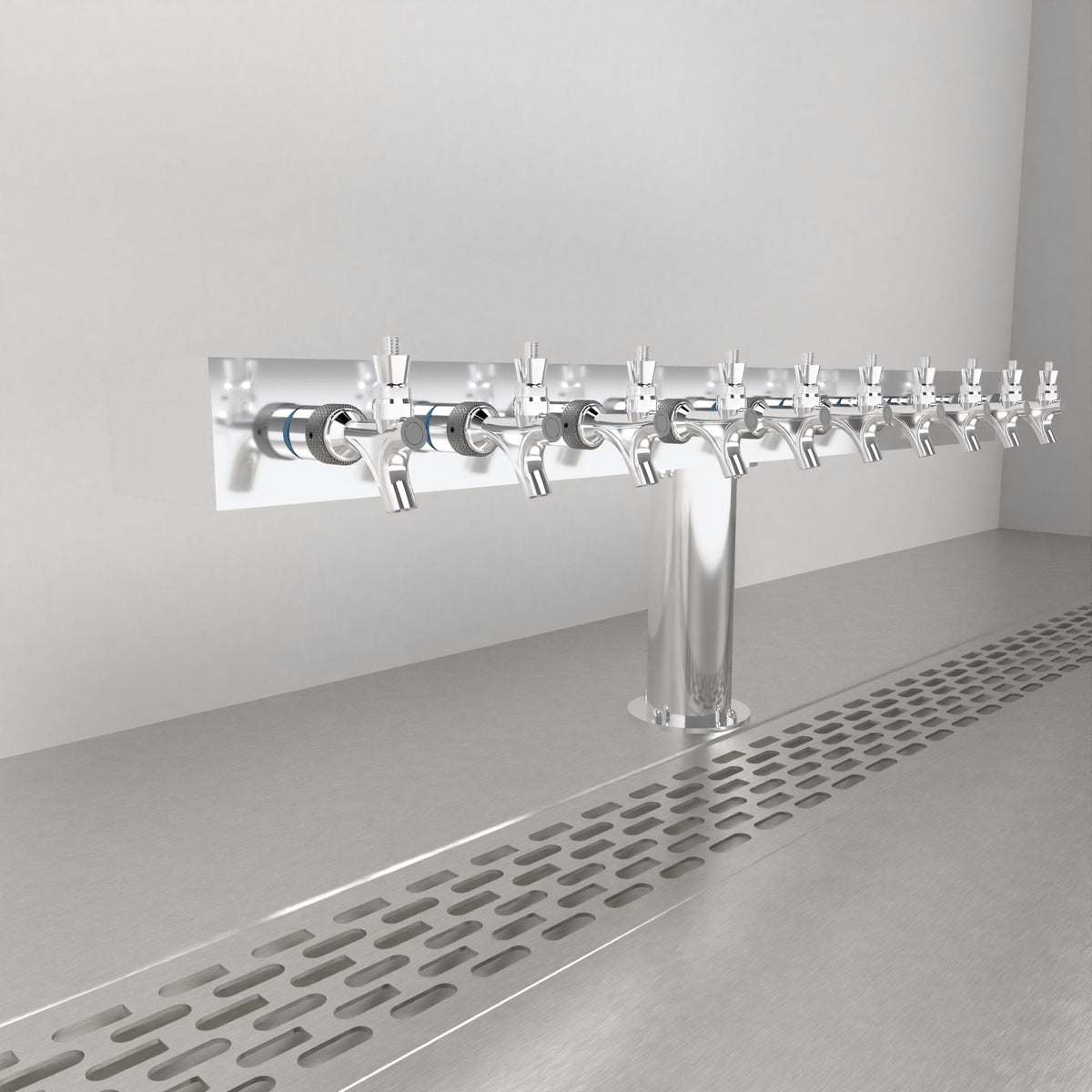 Tour à bière Tee Américain 3 po — poli