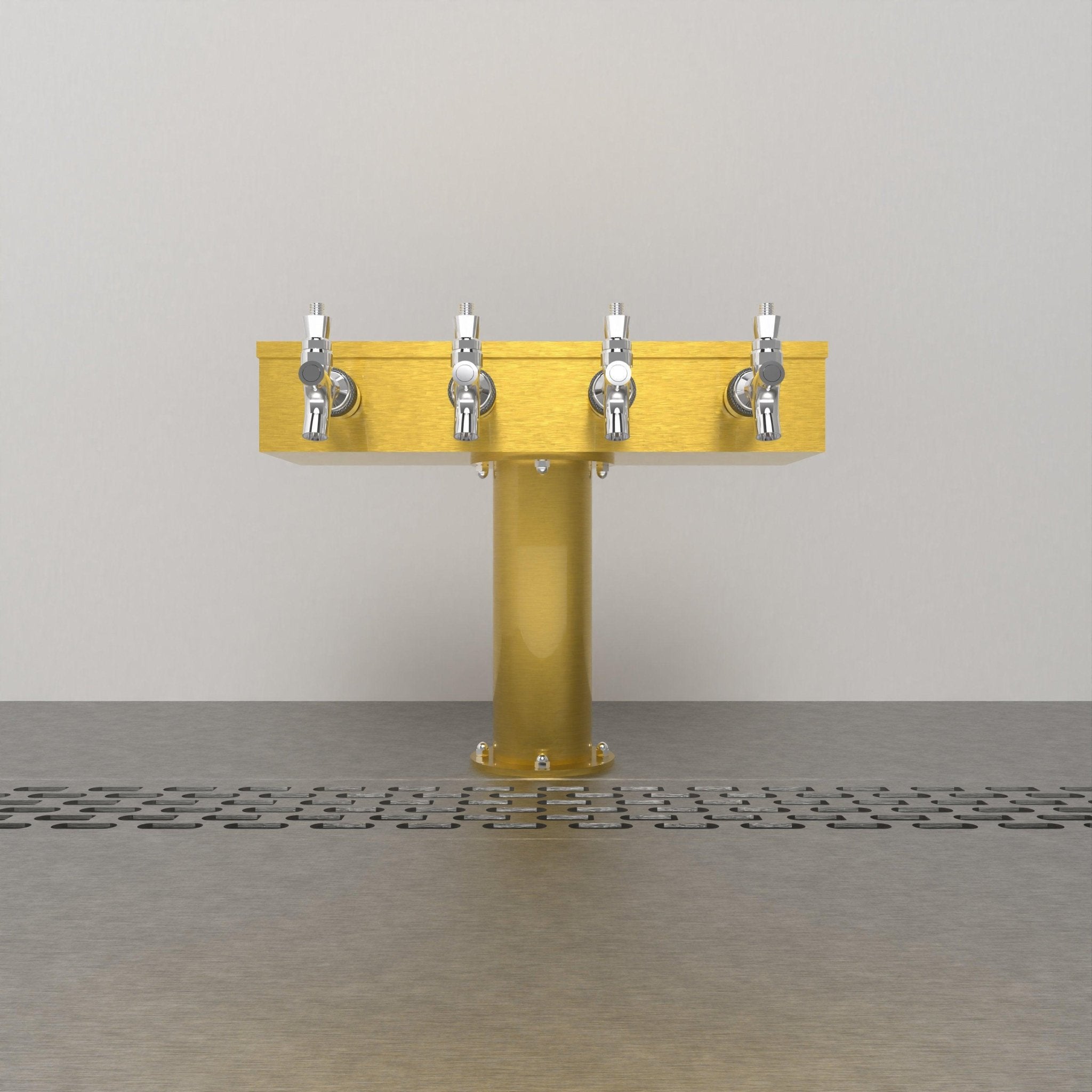 Gold Draft Beer Tower American Tee 3in – Fût Mauricie