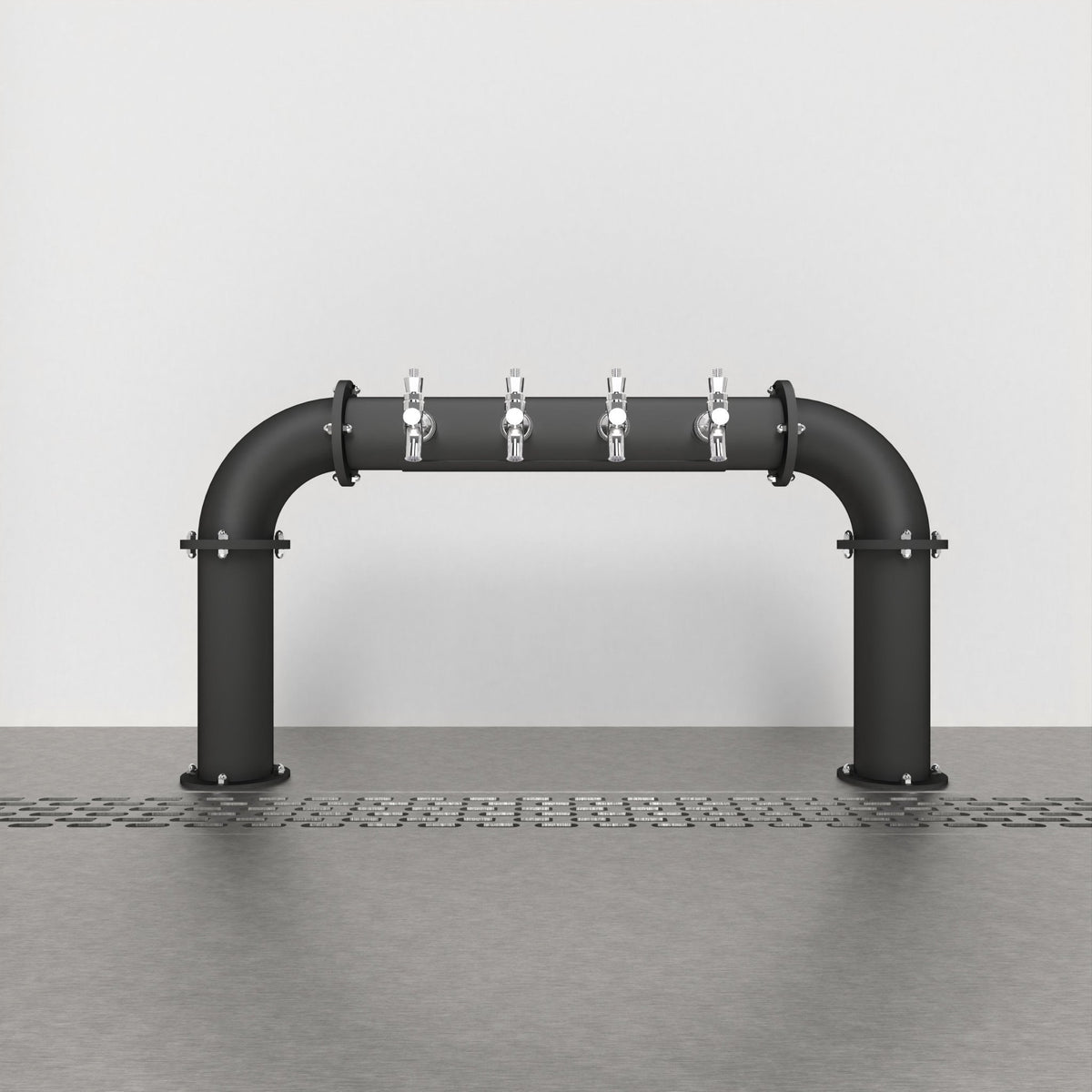 Tour à bière Arcadia Pont 3 po — noir mat