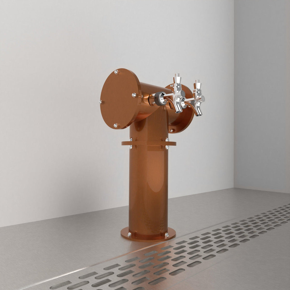 Arcadia Tee Duo 4in — Candy Copper beer tower