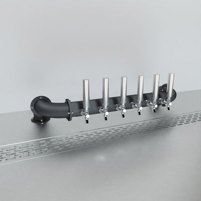 Aluminium beer tap handle | Short