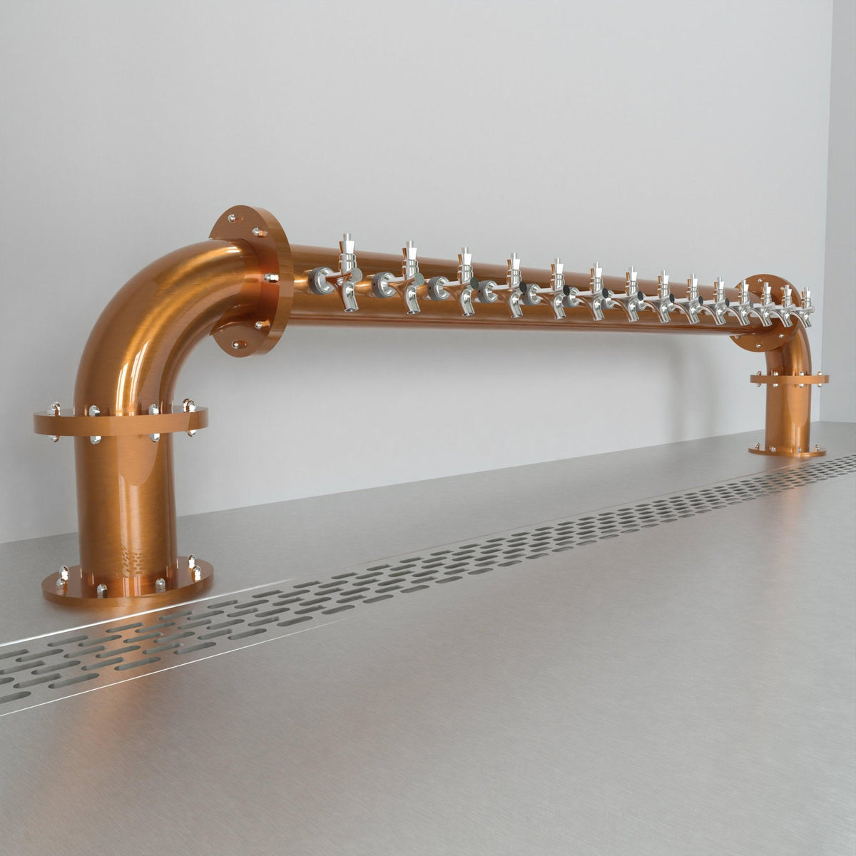 Odyssey Bridge 4in — Candy Copper beer tower