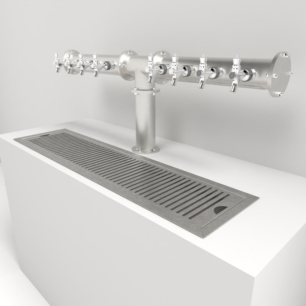 Brushed Stainless Steel - Recessed Drip Tray – Fût Mauricie