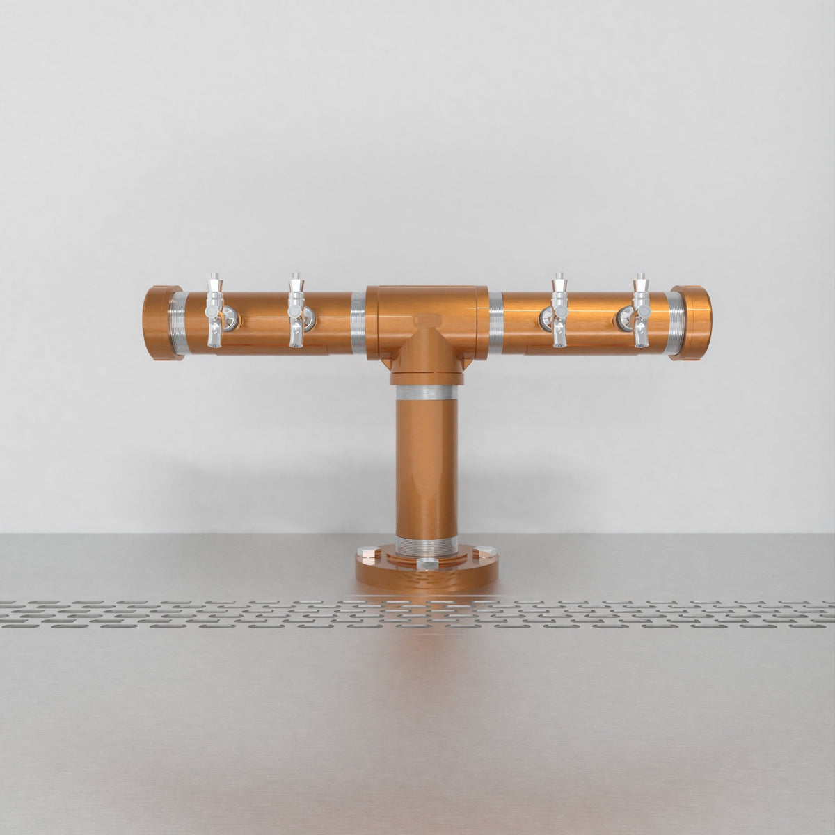 Rough Tee 3in — Candy Copper beer tower