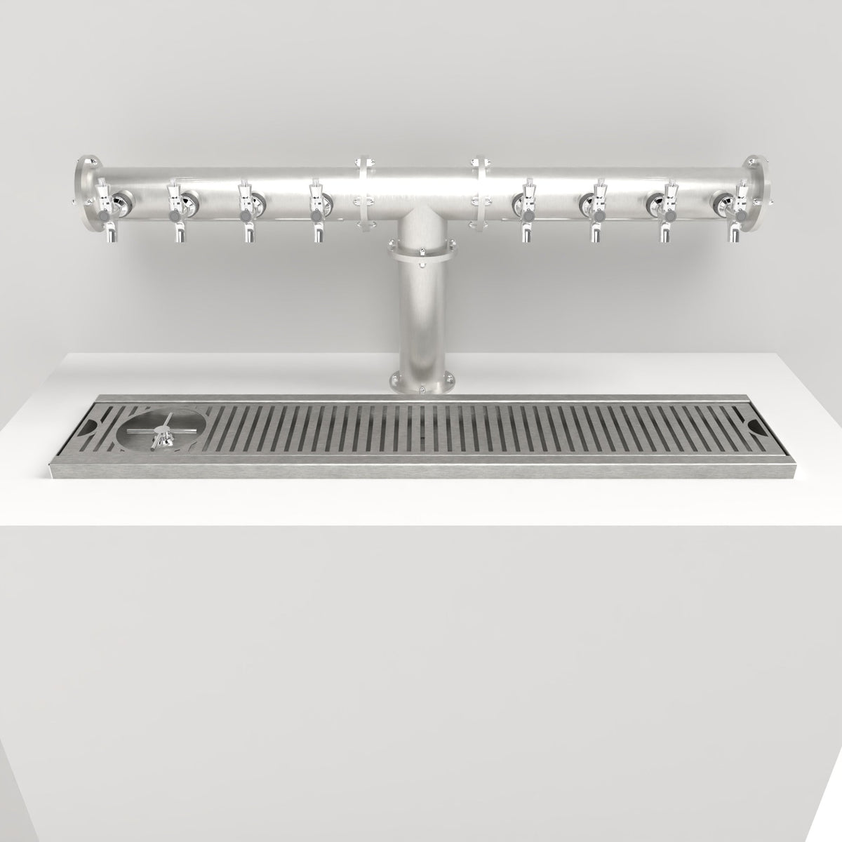 Brushed Stainless Steel - X-Pressed Drip Tray – Fût Mauricie